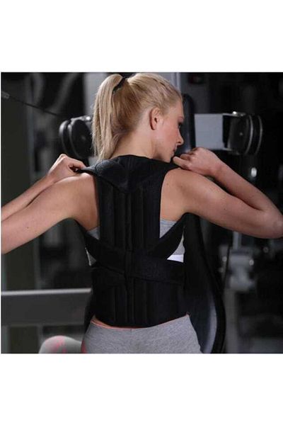 Ankaflex Men's Women's Sports Underwire Upright Posture Corset Waist Shoulder Back Belt Apparatus