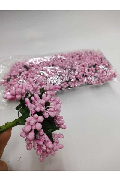 Özcan Ambalaj Cipso Pink Chick Flower – Διακόσμηση τεχνητών λουλουδιών, Στολίδι γραφείου, Φόντο