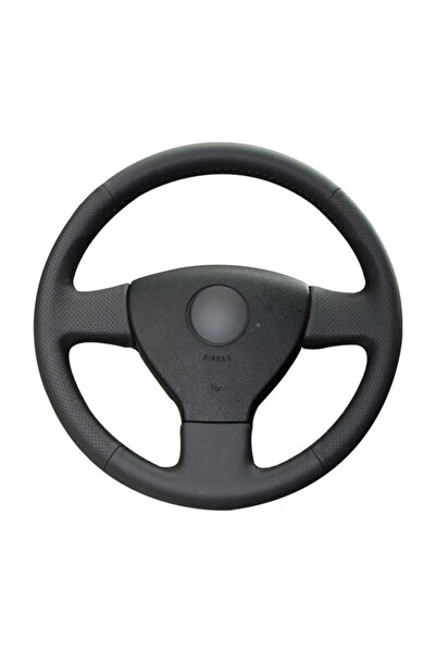 Fox Volkswagen Polo 2010 Için Deri Direksiyon Kılıfı Araca Özel Dikmeli