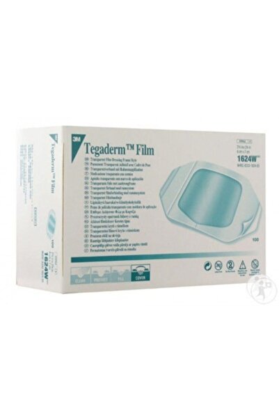 3M Tegaderm 1624 6*7 Cm Su Geçirmez Film Örtüsü Şeffaf Pu