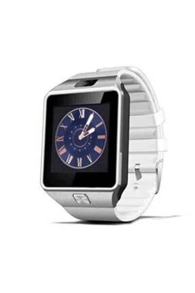Genel Markalar Beyaz Smart Watch Hafıza Kartlı Kameralı Akıllı Saat