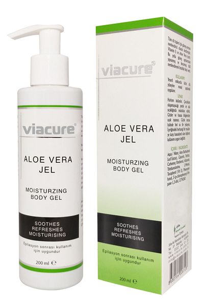 Viacure Alo Vera Gel - 200 Ml Moisturizing Body Gel