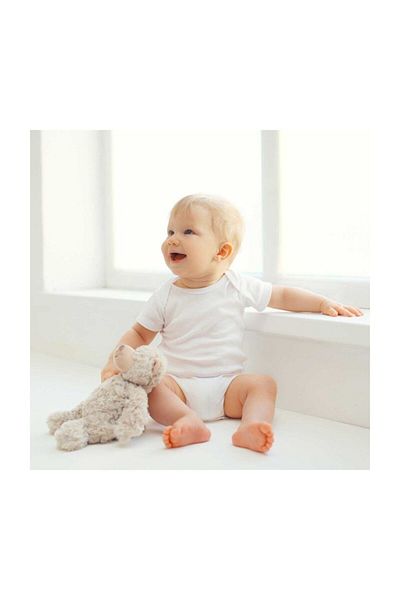 ebebek Hello Baby بدلة أطفال بأكمام قصيرة