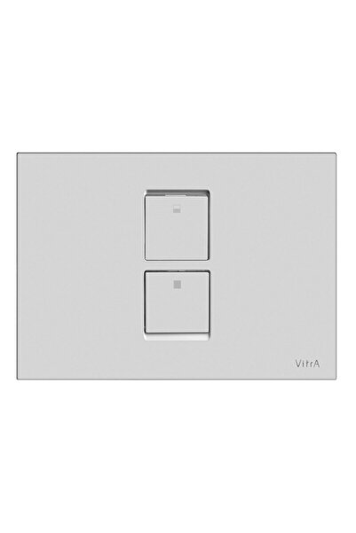VitrA Twin² 748-0185 Kumanda Paneli, Mat Krom - Metal Kaplama