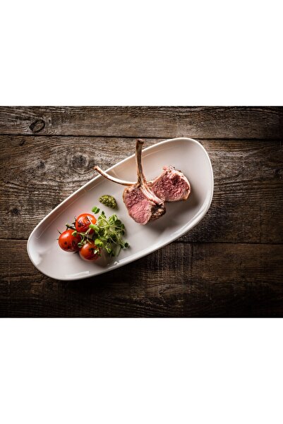 Bonna Porselen Vago Rectangular Plate 36 Cm