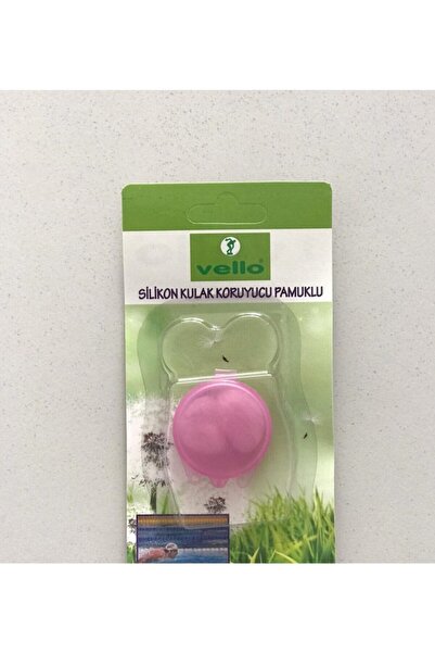 VELLO Silikon Kulak Koruyucu Pamuklu 2'li