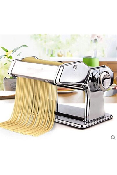Genel Markalar Büyük Boy Erişte Ve Makarna Hamur Açma Makinesi Italya Erişte Kinesi - 180 Mm