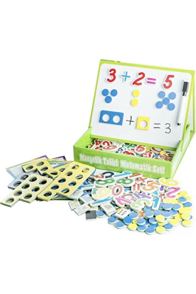 Diytoy تابلت مغناطيسي - مجموعة الرياضيات - لوح كتابة - لعبة تعليمية