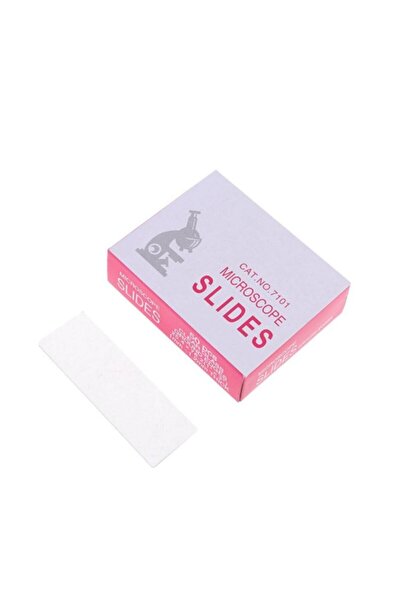 LLM Lam Düz Kenarları Rodajlı – Mikroskop Lamı – 50 Lik Kutu