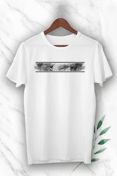 perseusshopping Unisex bela umetnička majica Vicent Van Gogh Štampano
