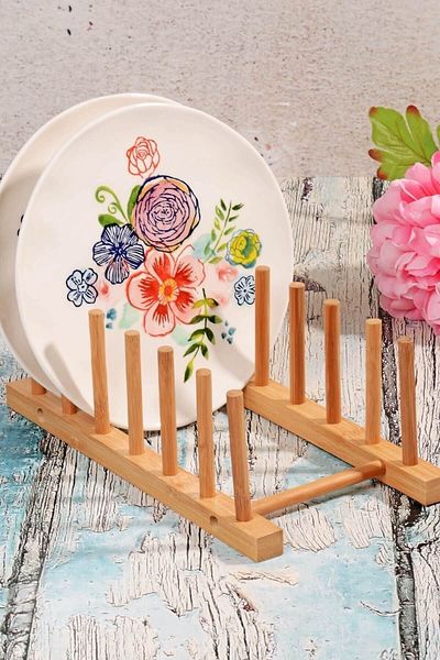 Kitchen Crazy مجموعة أطباق من الخيزران من Mien
