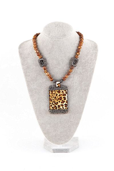 Dünyadan Hediyeler Natural Stone Tibetan Agate Necklace