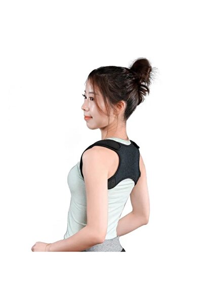 Ankaflex Унісекс Чорний корсет для профілактики сутулості, для спини, плечей і правильної постави