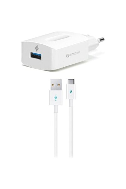 Ttec 2scqc01c Speedcharger Qc 3.0 Universal Seyahat Şarj Aleti + Type - C Kablo