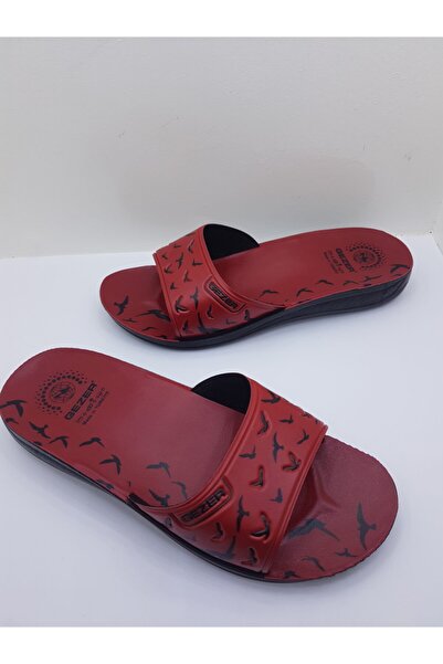 GEZER Women's Red Slippers