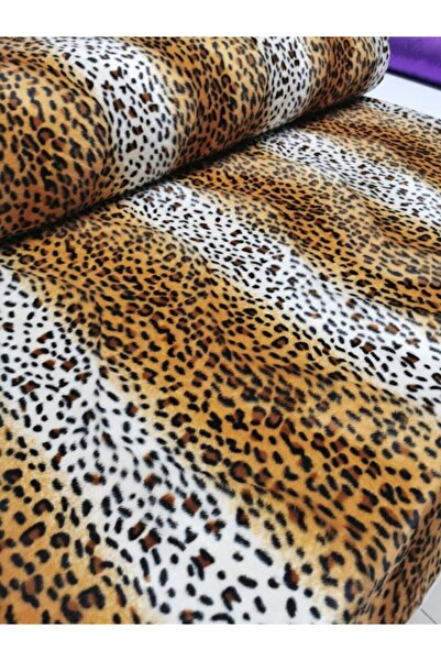 SAFA TEKSTİL Çita Desenli Tay Tüyü Kumaş
