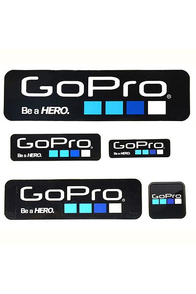 Knmaster Gopro Label / Sticker Set 9 Pieces