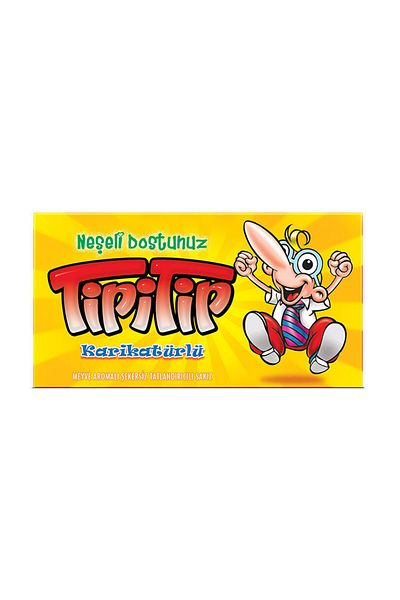 Tipitip Mixed Fruit Flavored Chewing Gum 27 gr