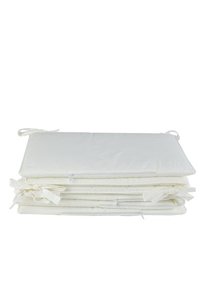 G&G baby طقم حماية جانبية من إكرو مكون من أربع قطع مقاس 60x120 لسرير الأطفال