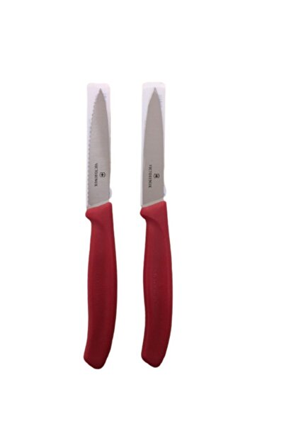 Victorinox Kırmızı 8 cm Bıçak Seti 2'li