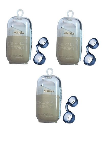OTİFLEKS مزيل الشخير الذي يسهل التنفس، حجم صغير × 3 قطع