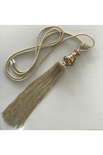 Turkuaz Perde Fon Perde Tavan Bağlaması Gold - Braçol