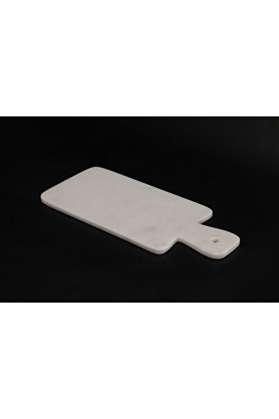Beyaz Mermer Kesme Tahtası - Küçük 15x35