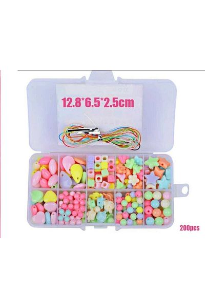 yiğit aksesuar Hobby Kids Jewelry Making Set Bracelet Necklace Jewelry Supplies