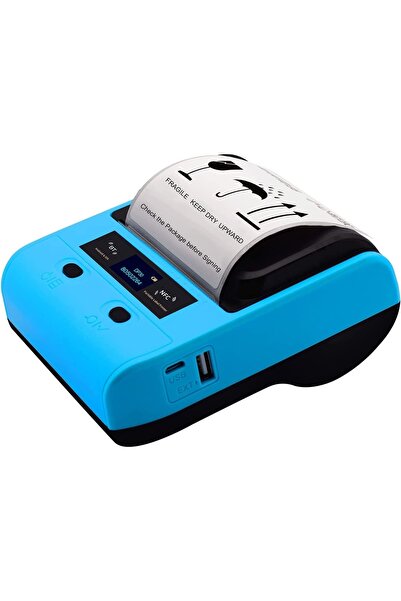 Namlı Dp30 Taşınabilir 3 Inç 80mm Hepsi Bir Arada Kablosuz Termal Ekspres Eti...