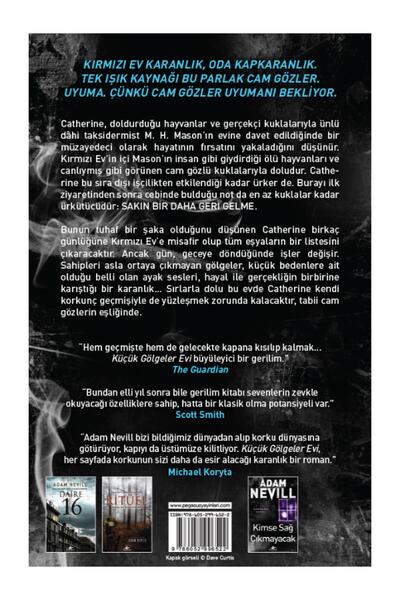 Pegasus Yayınları Küçük Gölgeler Evi - Adam Nevill | Korku ve Gerilim Romanı
