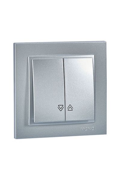 MONO 500- 002125 -113 Despina Silver Blind Remote Control - Frameless