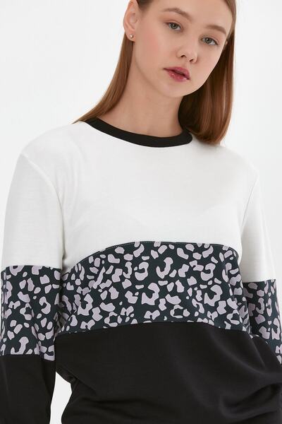 ALEXANDERGARDI Суитшърт с леопардов принт (b23-26500)