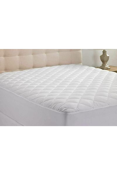 Arel Home Cotton Fitted Mattress Protector Mattresses