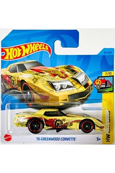 HOT WHEELS 76 GREENWOOD CORVETTE HOT WHEELS HW ART CARS KOLEKSİYON -NADİR- ME...
