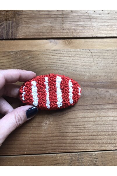 Volala Ручна робота Пунш-вишивка Смугаста шпилька для волосся