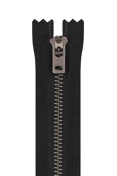 YKK Metal T5 75 Cm Silver Oxide Separated Zipper