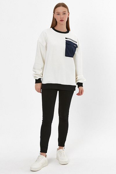 ALEXANDERGARDI Hanorac oversize cu buzunar (e23-75500)