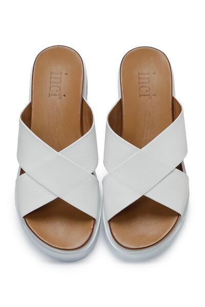 İnci Sonix 3fx White Women's Slippers