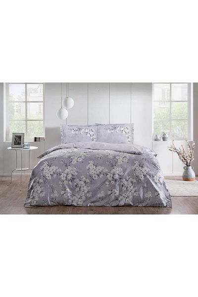 Taç Gray Emh Satin Duvet Cover Set Double Brina