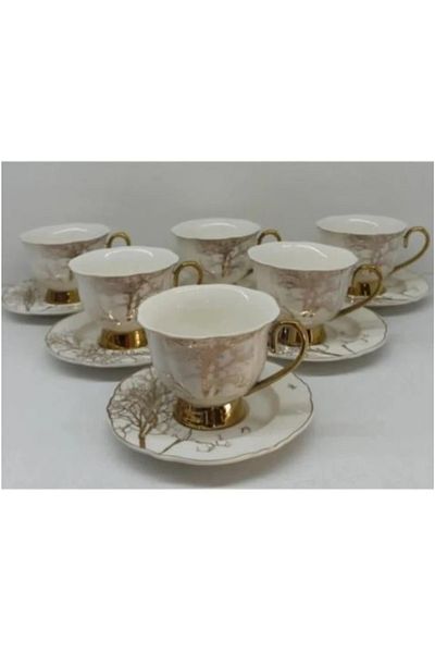 Sembol Albero 6-Piece Coffee Set Purebone-124