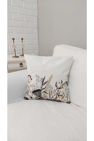 Dekoratif Desen Baskılı Yastık Kırlent Kılıfı Pillow