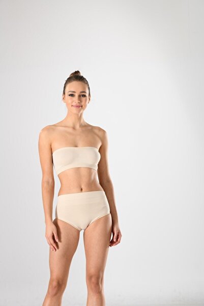 Miss Fit 3001 Γυναικείο Μάλλινο Σλιπ Χωρίς Ραφή με Υποστήριξη για Σχηματισμό Γλουτών