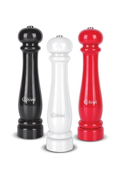 Kiwi Yeni Nesil Kspg 4810 3lü Otomatik Ayarlanabilir Tuz Karabiber Baharat Değirmeni
