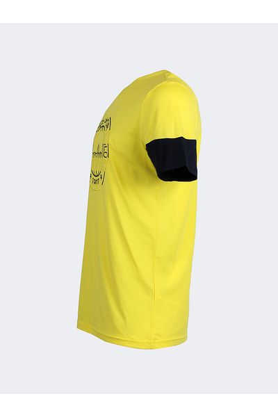 Fenerbahçe Men's Tribune Bar Embroidery T-Shirt