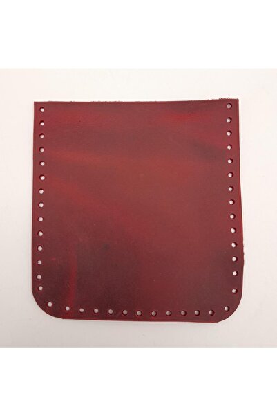 angel çanta aksesuar Crazy Oil Red Real Koža 12x12 cm džep