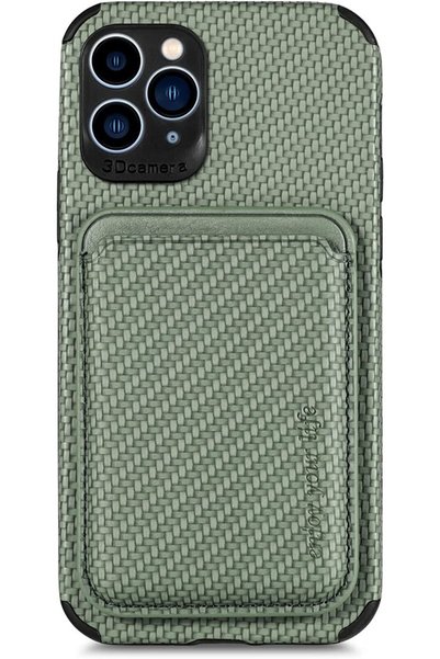 SEGRETO iPhone 13 Compatible Back Cover Magnetic Leather Mobile Phone Case wi...