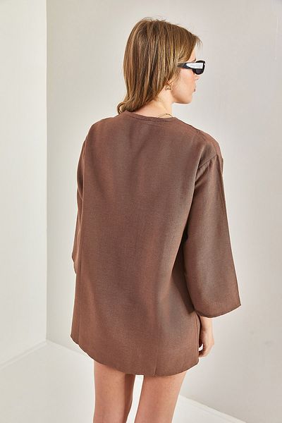 Bianco Lucci Basic-Kimono für Damen