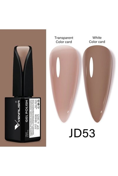 Venalisa 15 Ml Uv Led Kalıcı Oje Transparan Seri Jd53