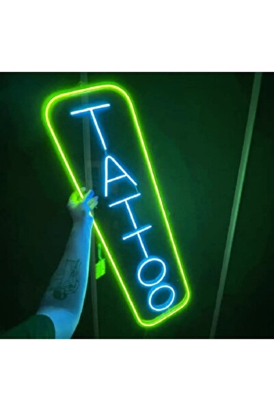 dekoraven Tattoo-dövme Iç Ve Dış Mekan Tabela Dekoratif Aydınlatma