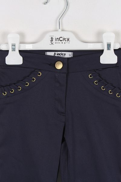incity Girl's Navy Capri